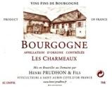 Henri Prudhon & Fils - Bourgogne Rouge Les Charmeaux 2021