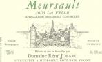 Domaine Remi Jobard - Meursault Sous La Velle 2019