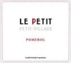 Chateau Petit Village - 'Le Petit' Petit Village Pomerol 2020