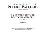 Pierre Paillard - Champagne Grand Cru La Grande Rcolte 2012