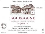 Henri Prudhon & Fils - Bourgogne Blanc En Jorcul 2021