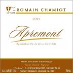 Romain Chamiot - Vin De Savoie Apremont 2023