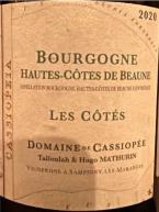 Domaine de Cassiopee - Bourgogne Hautes-cotes De Beaune Les Cotes Blanc 2020