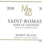 Pierre Morey - Blanc Saint-Romain Sous le Chateau 2018