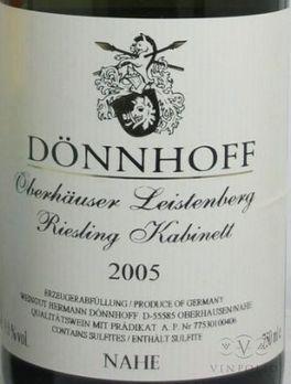 Donnhoff - Riesling Oberhauser Leistenberg Kabinett 2024