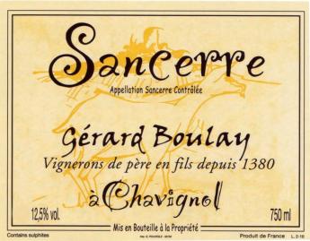 Gerard Boulay - Sancerre Chavignol 2024