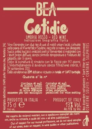 Giampiero Bea - Umbria Cotidie 2022