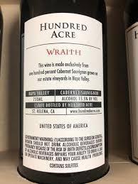 Hundred Acre Vineyard - Cabernet Sauvignon Wraith 2021