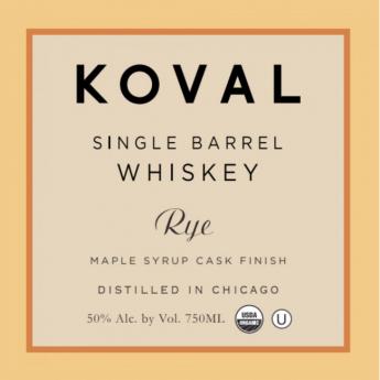 Koval - Single Barrel Rye Maple Syrup Cask