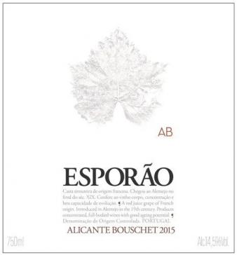 Herdade Do Esporao - Alicante Bouschet AB 2015