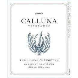 Calluna Vineyards - Cabernet Sauvignon The Colonel's Vineyard 2020