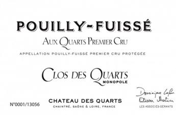 Chateau des Quarts - Pouilly Fuisse 1er Cru Aux Quarts 2020