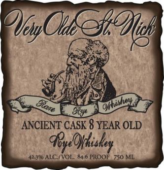 Very Olde St. Nick - Ancient Cask 8 Year Old Rye Whiskey