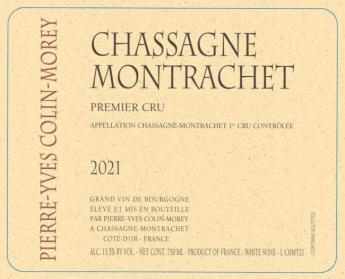 Pierre-Yves Colin-Morey - Chassagne-Montrachet 1er Cru 2021