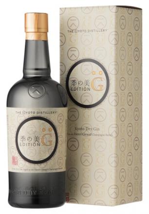 The Kyoto Distillery - Ki No Bi Dry Gin Edition G Champagne Cask Aged (700ml)