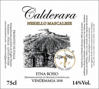 Eno-Trio - Etna Rosso Calderara 2019