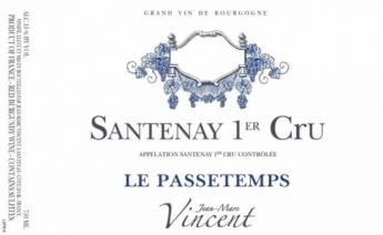 Jean-Marc Vincent - Santenay 1er Cru Passetemps 2017