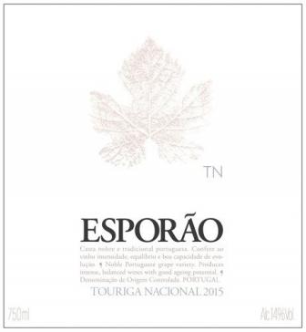 Herdade Do Esporao - Touriga Nacional TN 2015