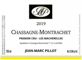 Domaine Jean-Marc Pillot - Chassagne-Montrachet 1er Cru Les Macherelles 2022