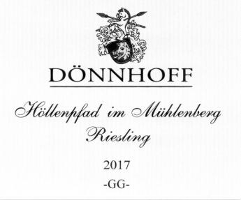 Donnhoff - Roxheimer Hollenpfad Riesling Im Muhlenberg Groes Gewachs 2020