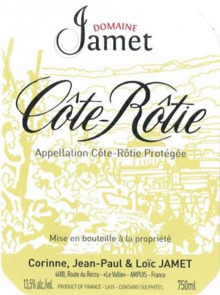 Domaine Jamet - Cote-Rotie 2020