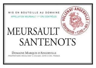 Domaine Marquis d'Angerville - Meursault 1er Cru Santenots 2020