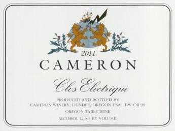 Cameron - Rouge Clos Electrique 2021