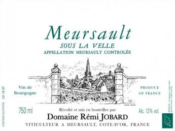 Domaine Remi Jobard - Meursault Sous La Velle 2020