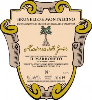 Il Marroneto - Brunello di Montalcino Madonna Delle Grazie 2019