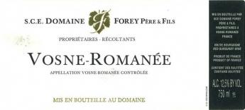 Forey Pere et Fils - Vosne-Roman�e 375ml 2022 (375ml)