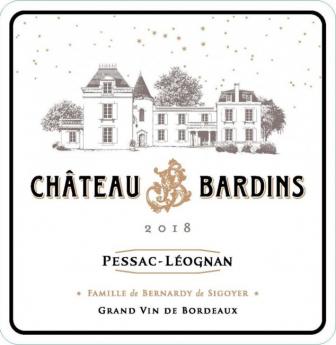 Chateau Bardins - Pessac-Leognan 2018