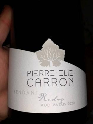 Pierre-Elie Carron - Valais Fendant Rodoz 2022