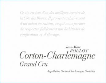 Jean-Marc Roulot - Corton-Charlemagne 2020