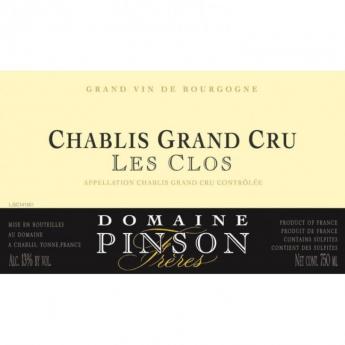 Domaine Pinson Freres - Chablis Grand Cru Les Clos 2019