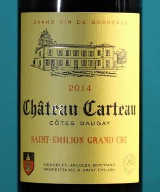 Chateau Carteau - Cotes Daugay Saint-Emilion Grand Cru 2018