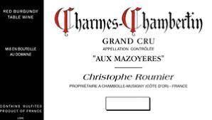 Christophe Roumier Charmes-Chambertin Aux Mazoyeres 2021