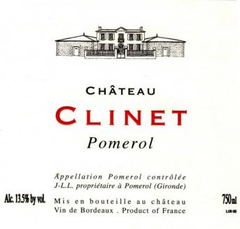 Chateau Clinet - Pomerol 2023 (Pre-arrival)