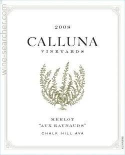 Calluna Vineyards - Merlot Aux Raynauds 2019