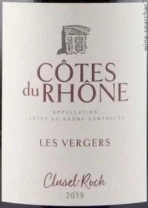 Clusel-Roch - Cotes du Rhone Les Vergers 2019