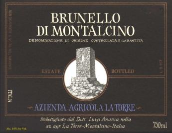 La Torre - Brunello di Montalcino 2019