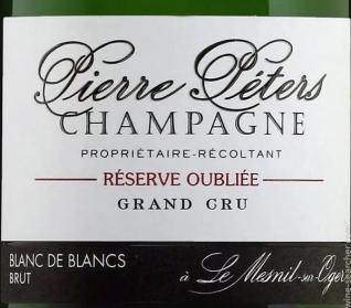 Pierre Peters - Champagne Grand Cru Blanc De Blancs Rserve Oublie