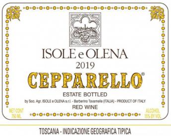 Isole e Olena - Cepparello Toscana IGT 2019