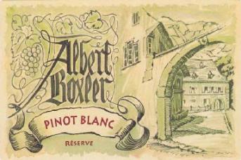 Albert Boxler - Pinot Blanc Reserve 2020