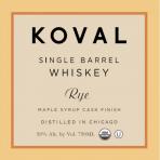Koval - Single Barrel Rye Maple Syrup Cask 0