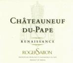 Roger Sabon - Chateauneuf-du-pape Blanc Renaissance 2018
