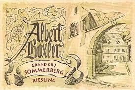 Albert Boxler - Riesling Sommerburg 2017