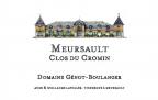 Domaine Genot-Boulanger - Meursault Clos Du Cromin 2019